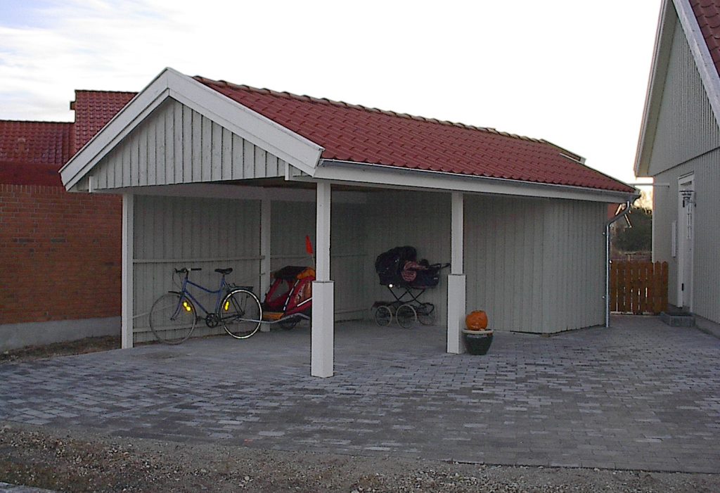 14+ Dobbelt carport med skur tegninger info